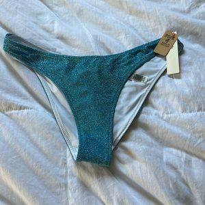 PINK bikini bottoms, NWT.